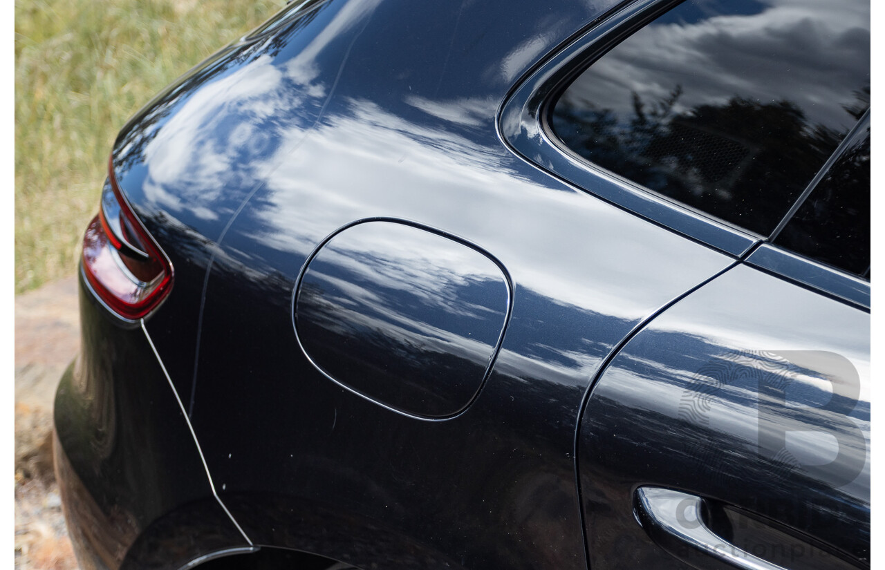 9/2016 Porsche Macan GTS (AWD) 95B MY16 4d Wagon Jet Black Metallic Twin Turbo V6 3.0L - Statutory Write Off