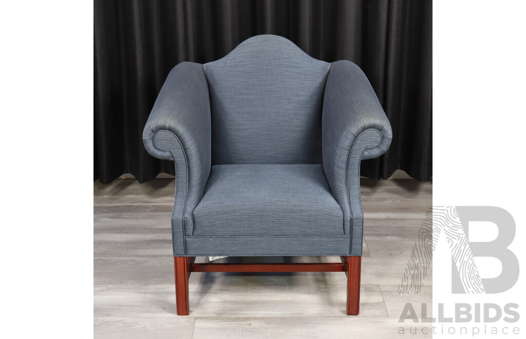 Georgian Style Upholstered Armchair by Councill Furniture