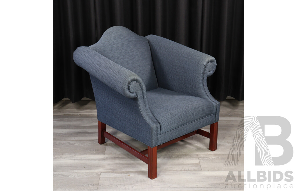 Georgian Style Upholstered Armchair by Councill Furniture