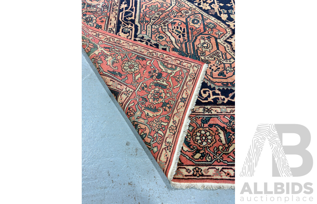 Hand Knotted Persian Tribal Rug with Traditional Patterns
