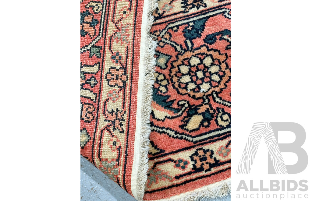 Hand Knotted Persian Tribal Rug with Traditional Patterns