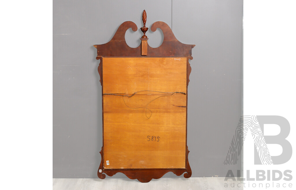 Mahogany Framed Georgian Style Mirror