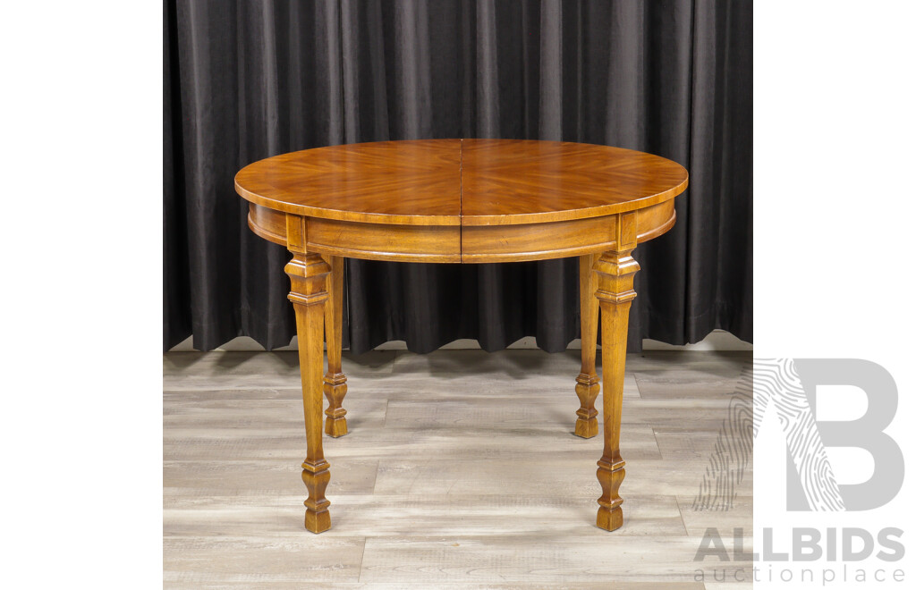 Elm French Style Extension Dining Table