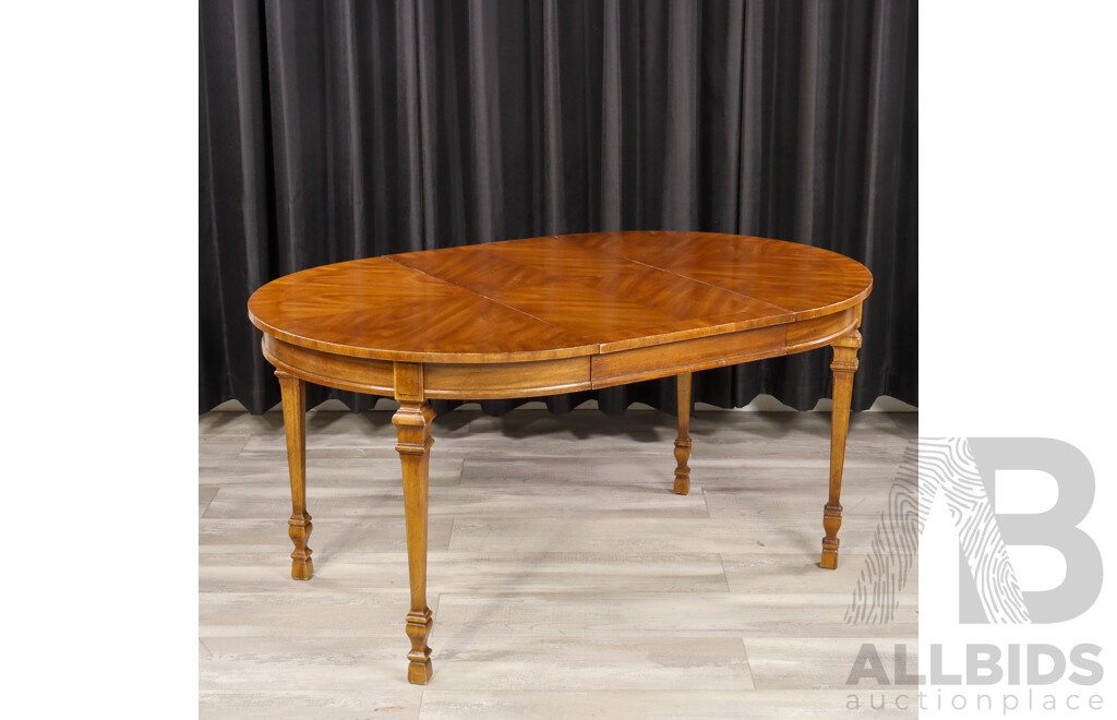 Elm French Style Extension Dining Table