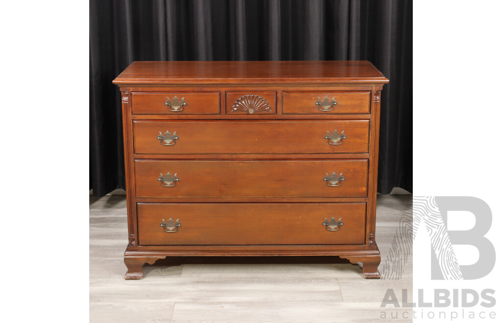 Mahogany Chest of Six Drawers