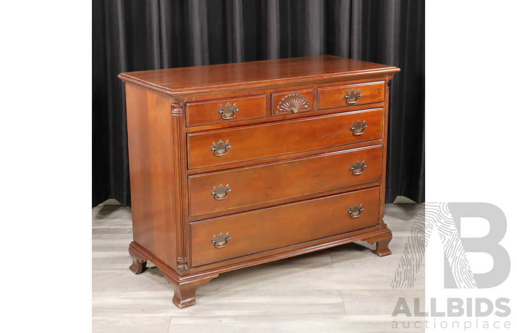 Mahogany Chest of Six Drawers