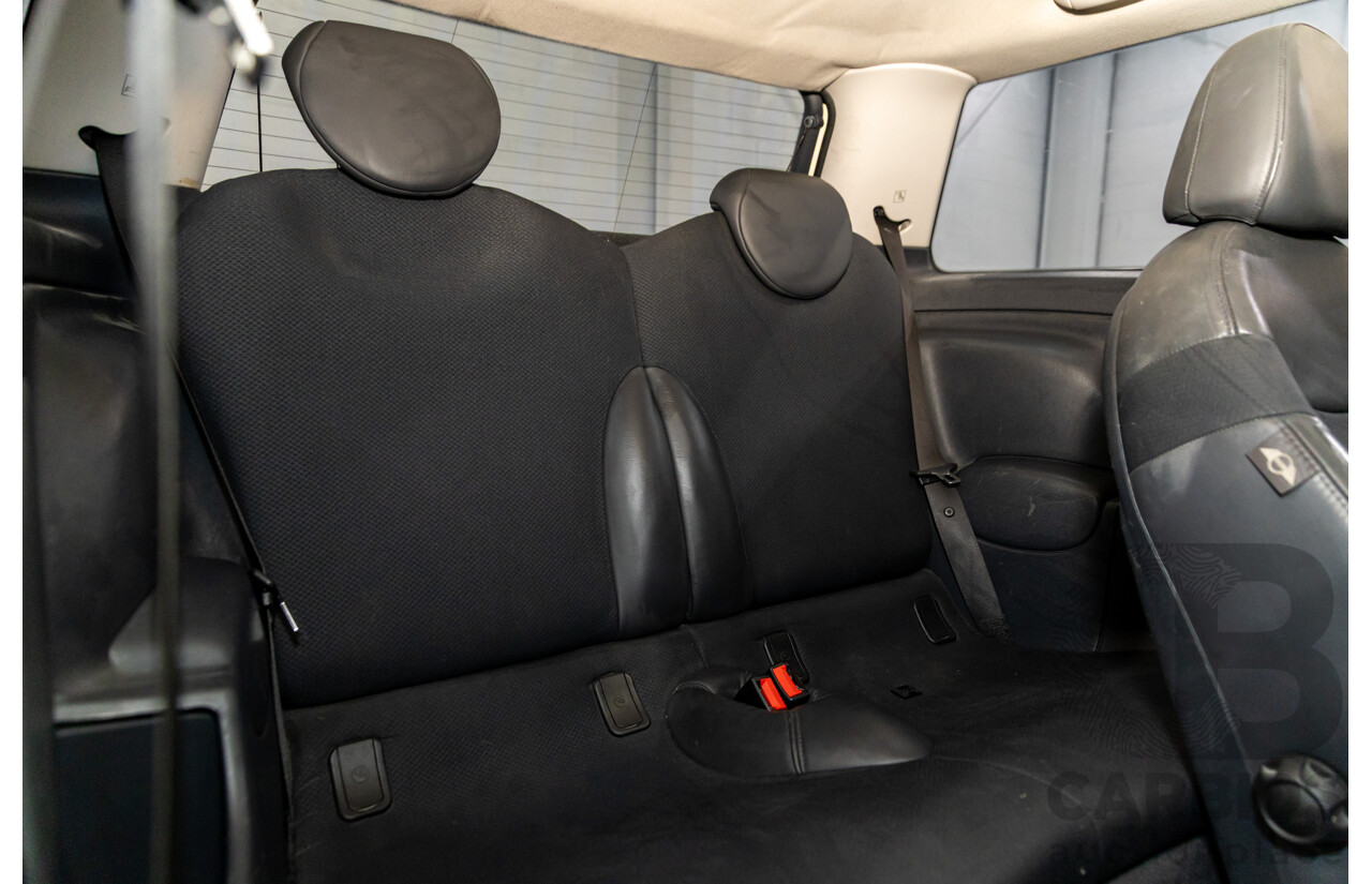 1/2005 Mini Cooper R50 2d Hatchback Pepper White 1.6L