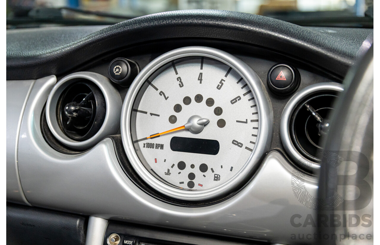 1/2005 Mini Cooper R50 2d Hatchback Pepper White 1.6L