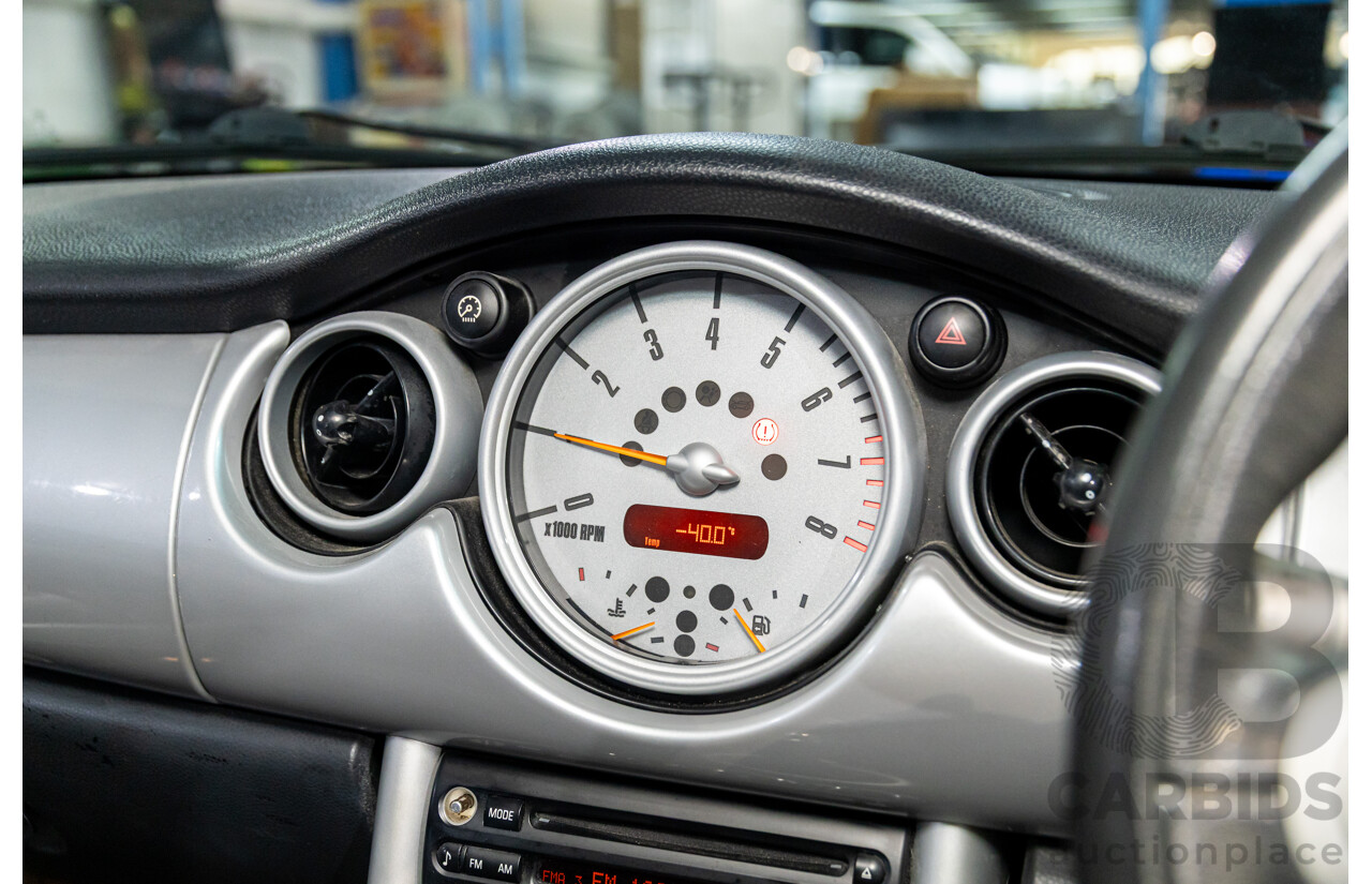 1/2005 Mini Cooper R50 2d Hatchback Pepper White 1.6L