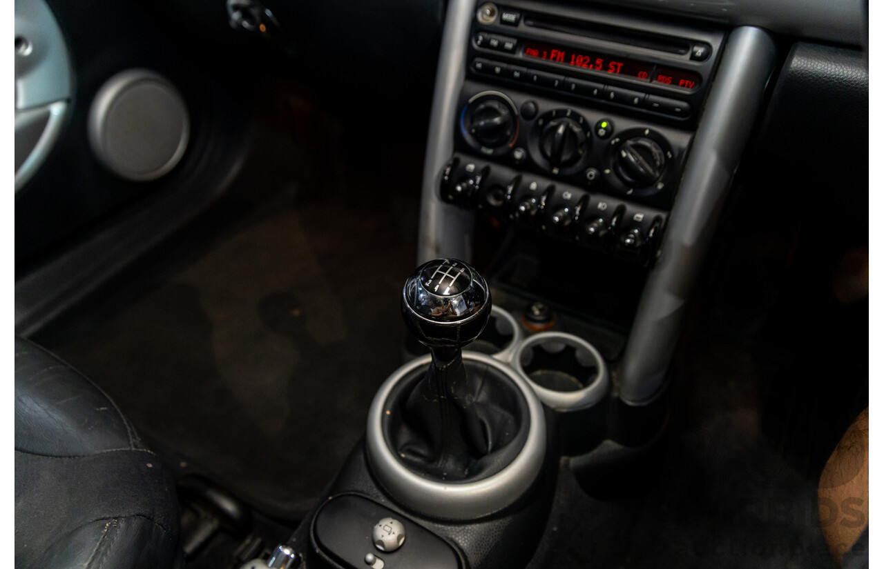 1/2005 Mini Cooper R50 2d Hatchback Pepper White 1.6L