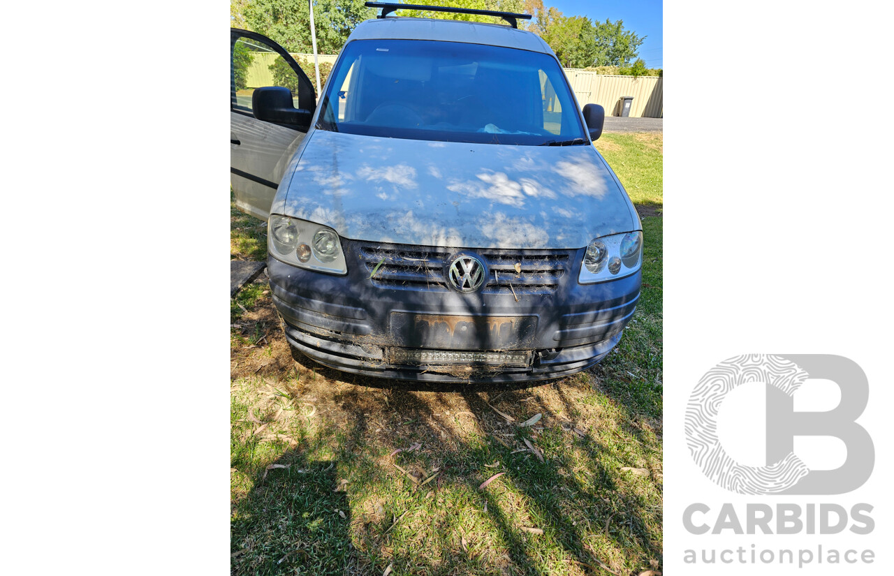 3/2007 Volkswagen Caddy 1.6 2K MY07 Van Candy White 1.6L