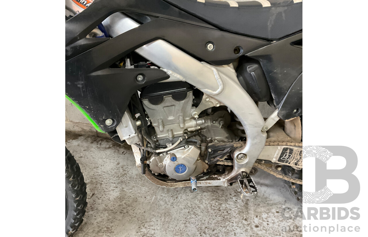 2014 Kawasaki KX450F KX450FF Dirt Bike