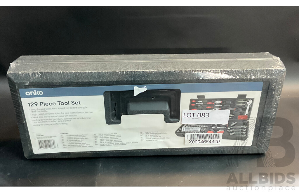 Anko 129 Piece Tool Set
