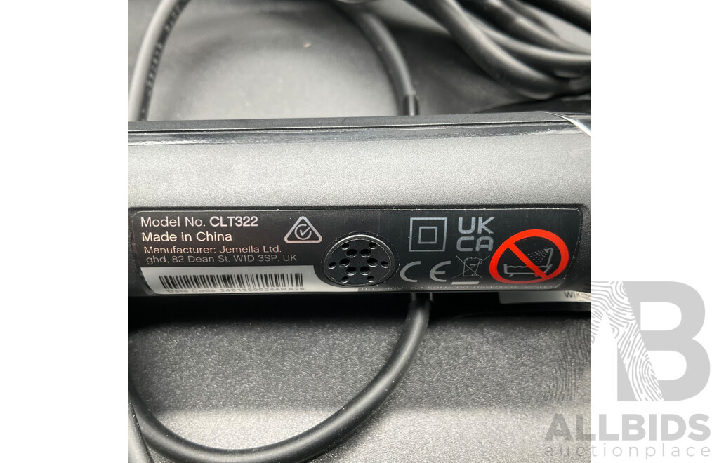 GHD CLT322 CURVE Soft Curl Curling Wand & Curly Ever After Spray