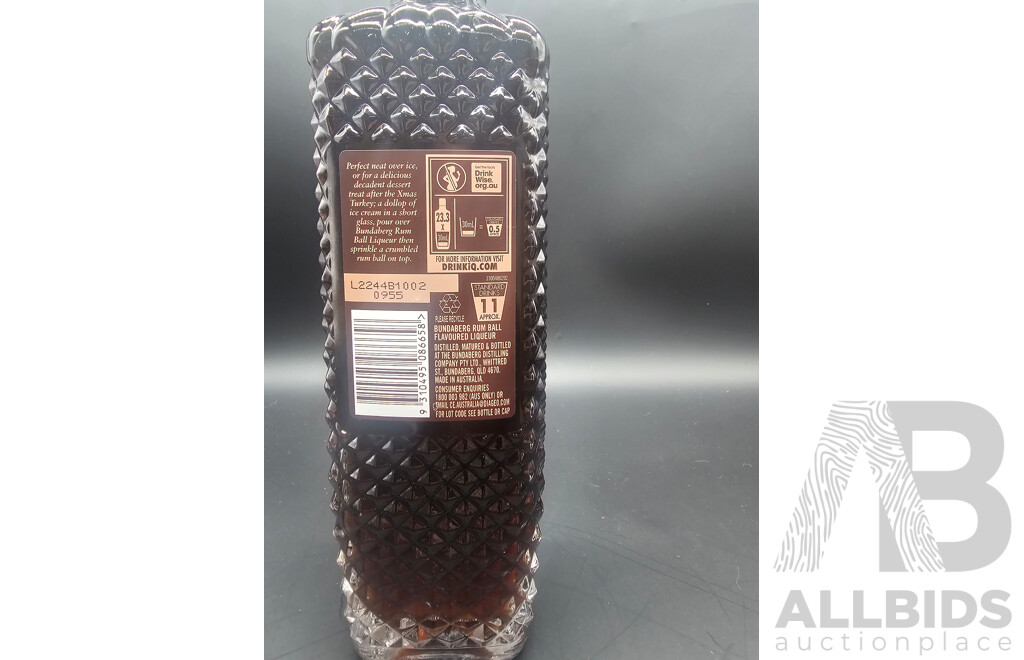 Bundaberg Rum Ball 700ml, Bushmills Single Malt Whiskey 700ml and Inner Circle Rum 700ml