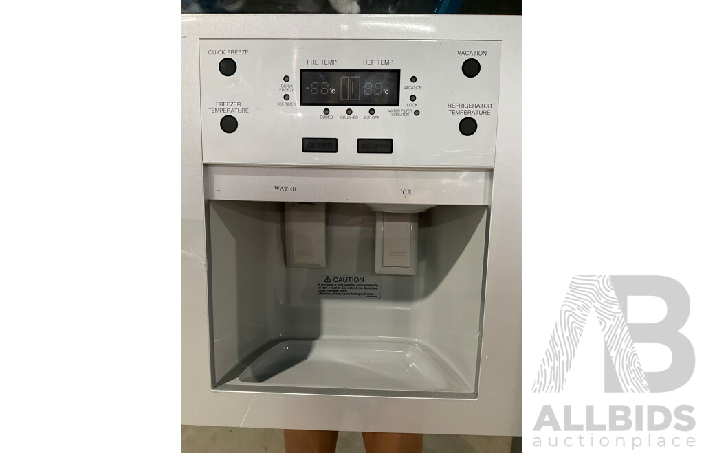 SAMSUNG Side-be-side Refrigerator (SRS582DRKGM)