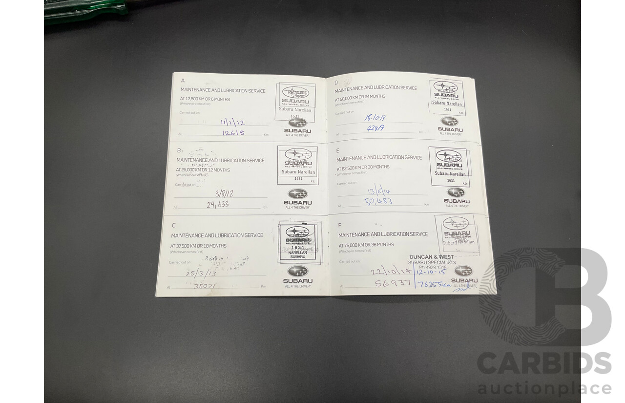 3/2011 Subaru Forester XS Premium MY11 4d Wagon Dark Grey Metallic 2.5L