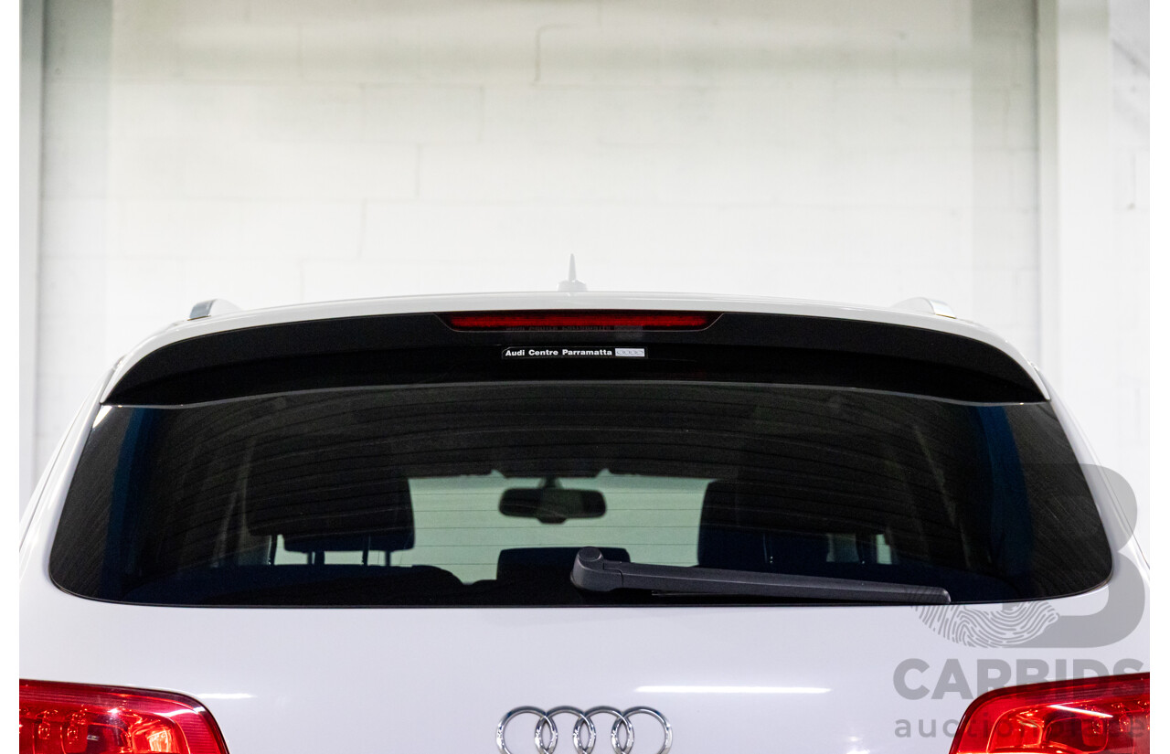 5/2013 Audi Q7 3.0 TDI Quattro MY13 4d Wagon Carrara White Turbo Diesel V6 3.0L