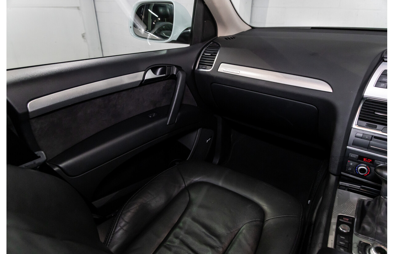 5/2013 Audi Q7 3.0 TDI Quattro MY13 4d Wagon Carrara White Turbo Diesel V6 3.0L