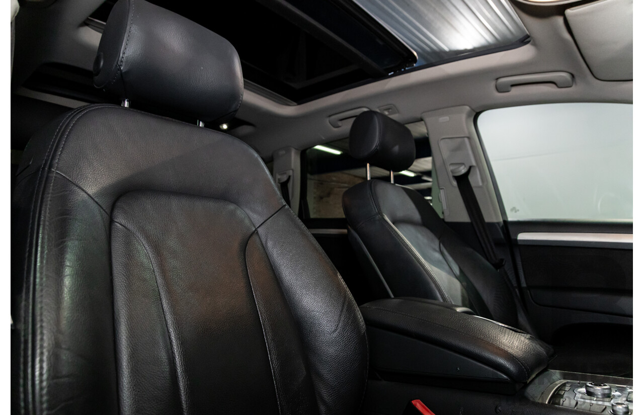 5/2013 Audi Q7 3.0 TDI Quattro MY13 4d Wagon Carrara White Turbo Diesel V6 3.0L