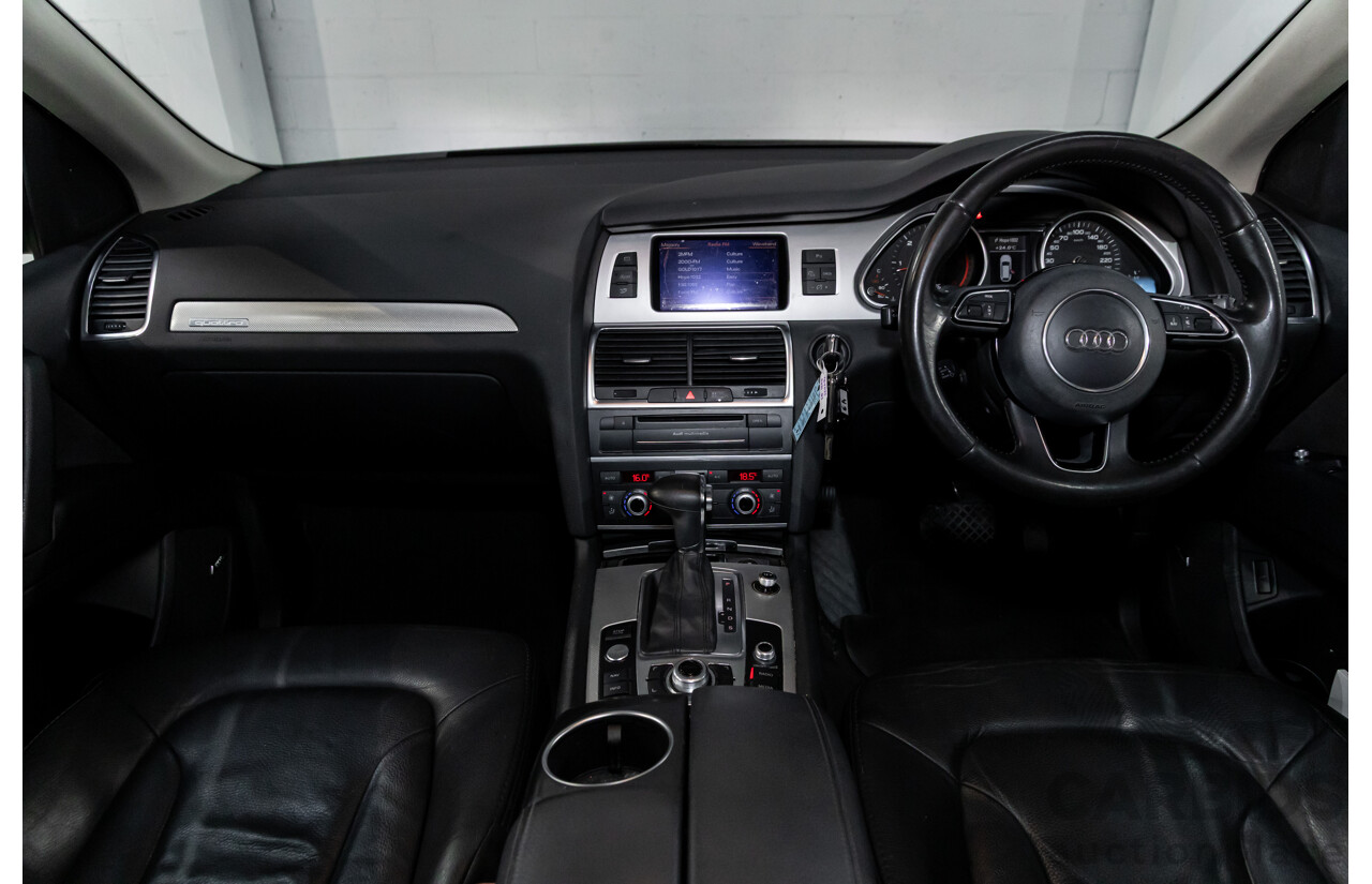 5/2013 Audi Q7 3.0 TDI Quattro MY13 4d Wagon Carrara White Turbo Diesel V6 3.0L