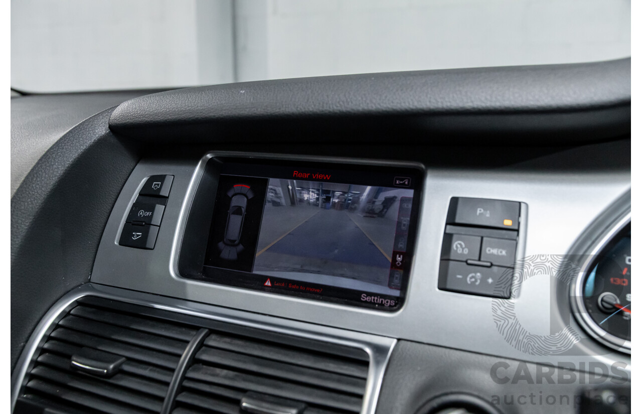 5/2013 Audi Q7 3.0 TDI Quattro MY13 4d Wagon Carrara White Turbo Diesel V6 3.0L