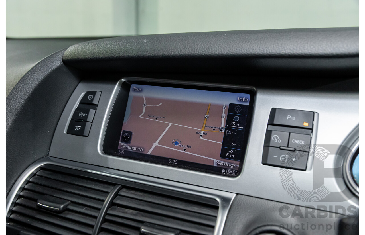 5/2013 Audi Q7 3.0 TDI Quattro MY13 4d Wagon Carrara White Turbo Diesel V6 3.0L