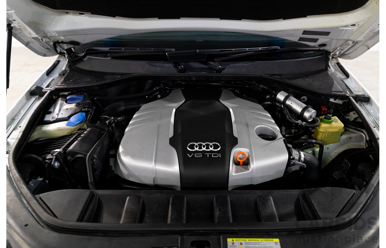 5/2013 Audi Q7 3.0 TDI Quattro MY13 4d Wagon Carrara White Turbo Diesel V6 3.0L