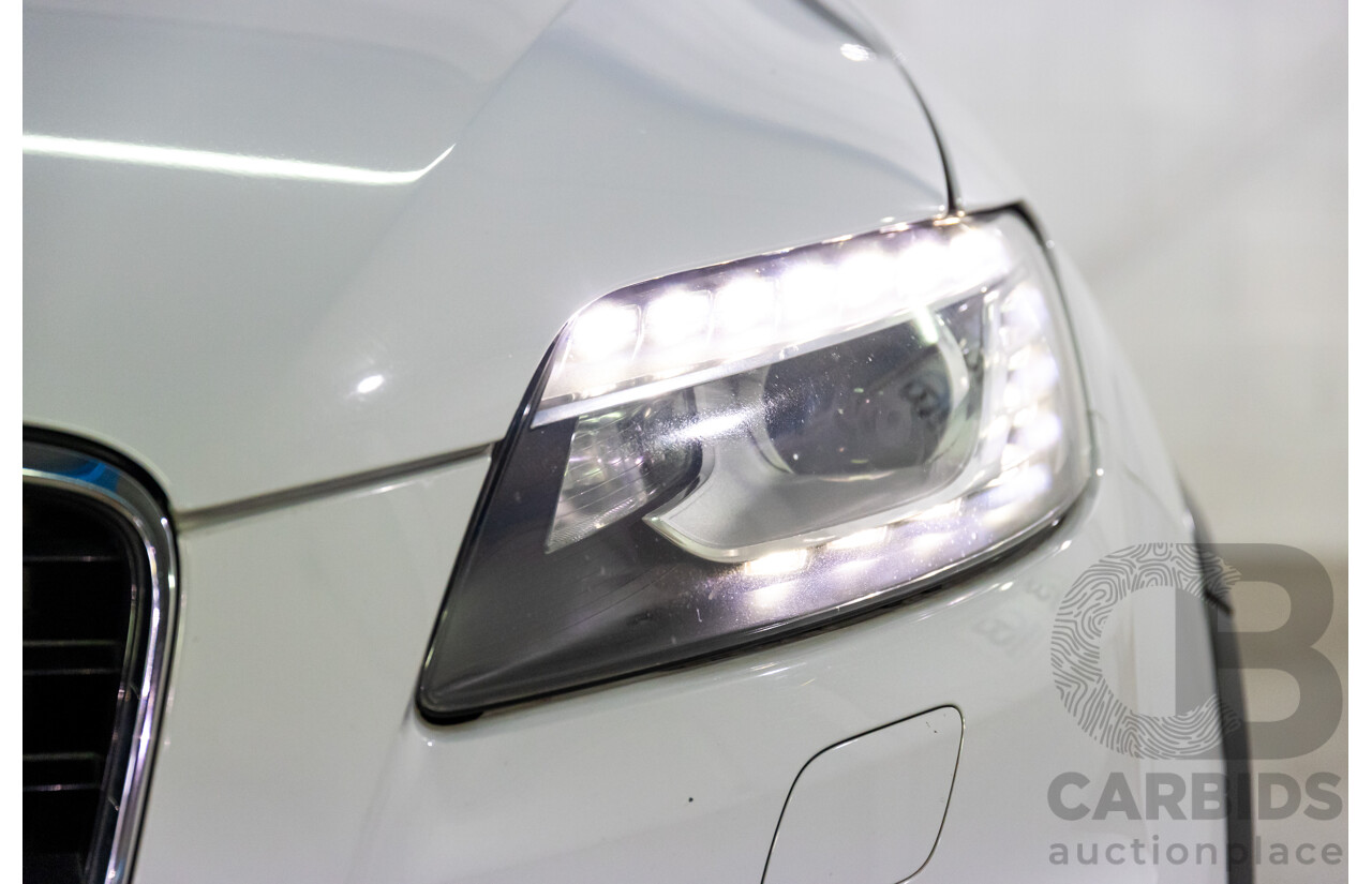 5/2013 Audi Q7 3.0 TDI Quattro MY13 4d Wagon Carrara White Turbo Diesel V6 3.0L