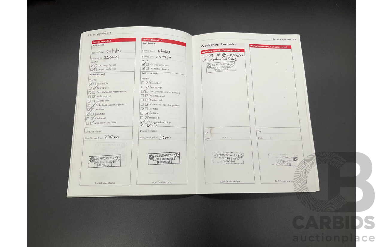 1/2012 Audi Q7 3.0 TDI Quattro MY12 4d Wagon Night Black Turbo Diesel V6 3.0L - 7 Seater