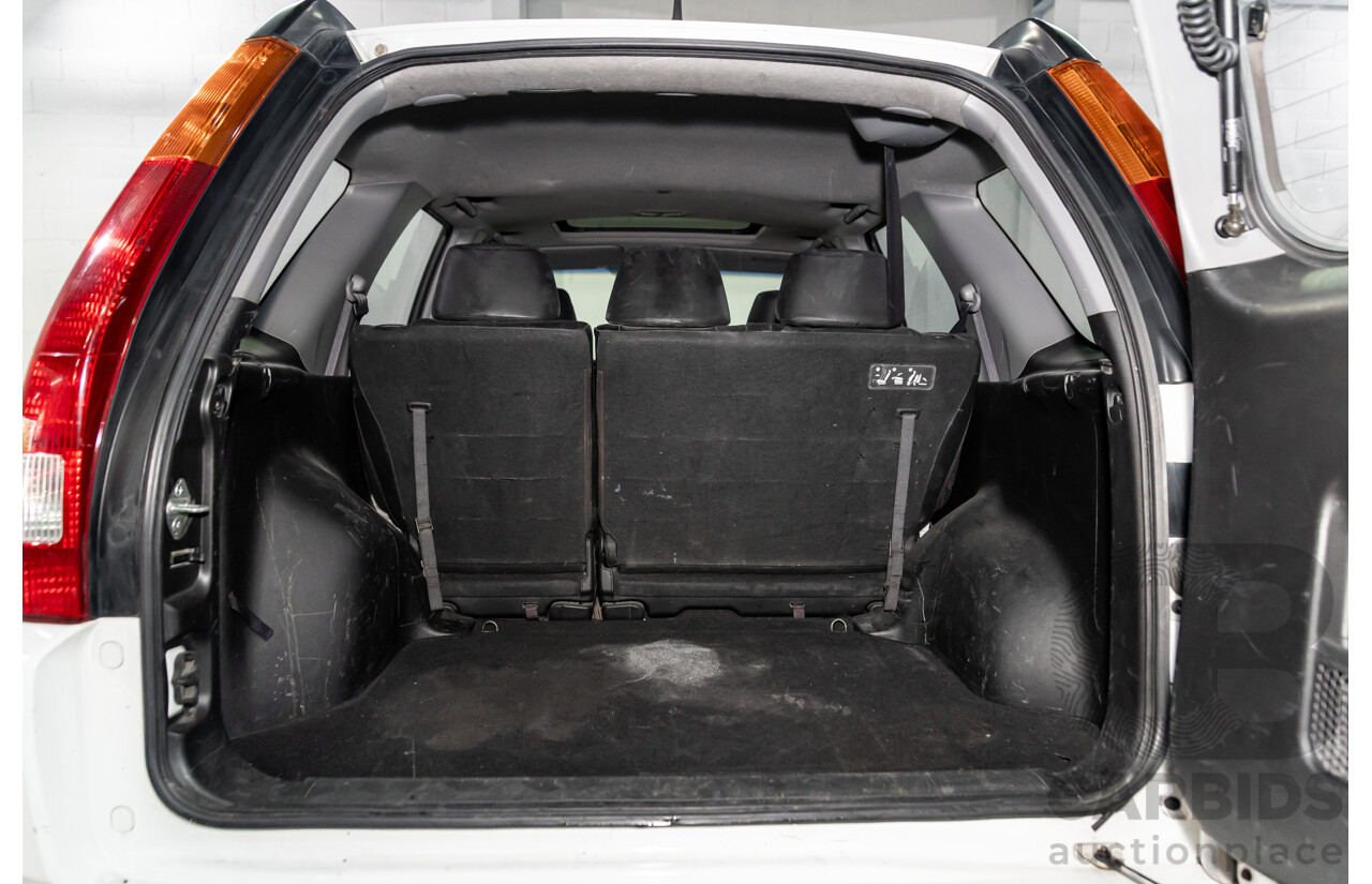 8/2002 Honda CR-V (4x4) MY02 4d Wagon Taffeta White 2.4L