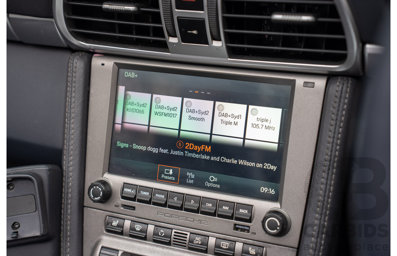 2007 Porsche 911 Carrera 4 S 997 (AWD) 2d Cabriolet Carrara White 3.8L - 12/13 Personal Import