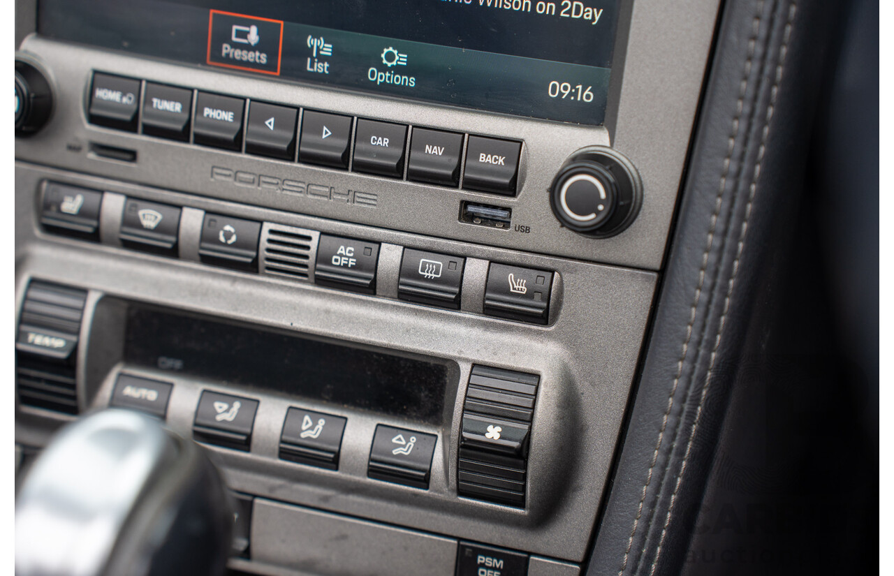 2007 Porsche 911 Carrera 4 S 997 (AWD) 2d Cabriolet Carrara White 3.8L - 12/13 Personal Import