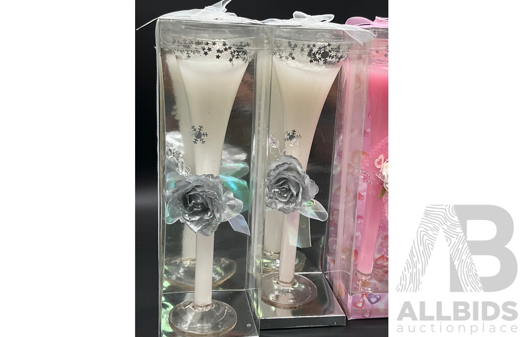 Decorative Scented Candle in Glass - Lot of 96