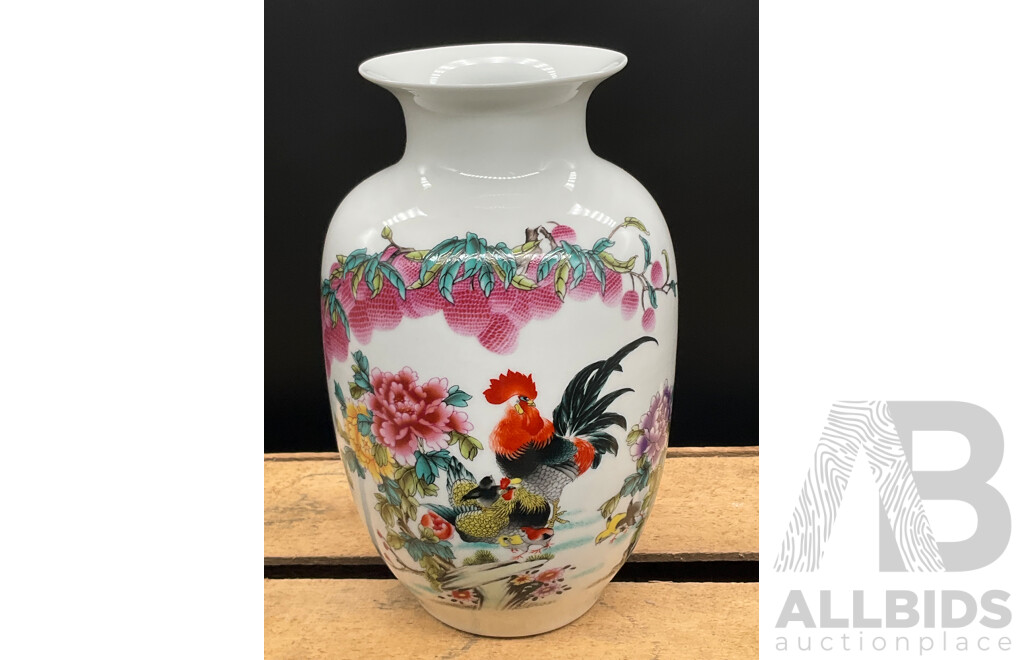 Assorted China Jingdezhen Ceramics Vases - Lot of 6