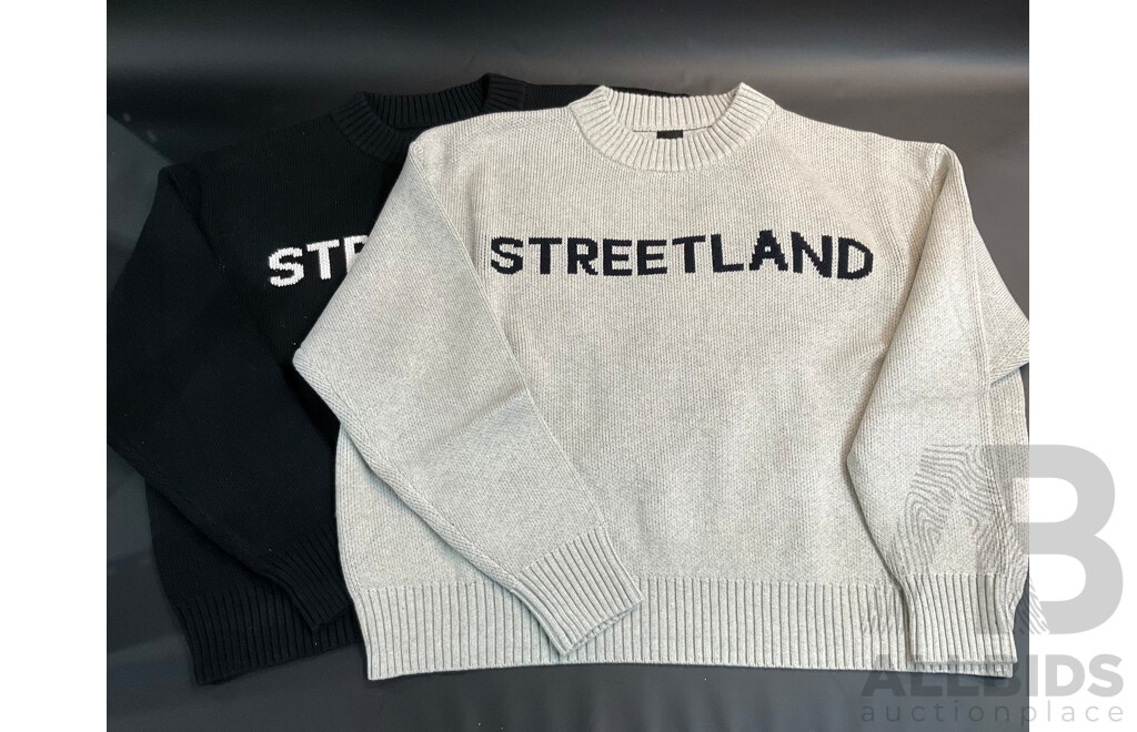 Assorted STREETLAND Men's and Women's Clothing - Lot of 96