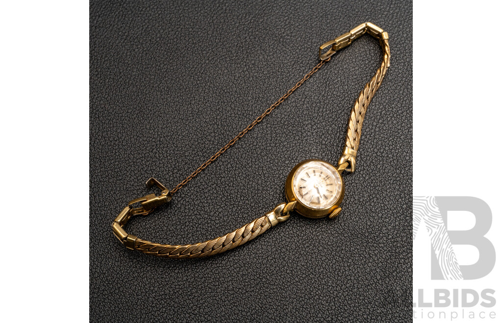 14ct Omega Petite Ladies Watch, O.J.2979, Working, 15.04 Grams