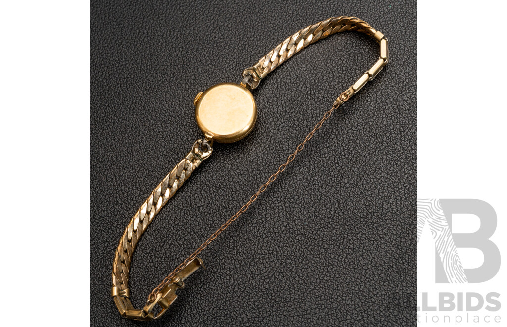 14ct Omega Petite Ladies Watch, O.J.2979, Working, 15.04 Grams