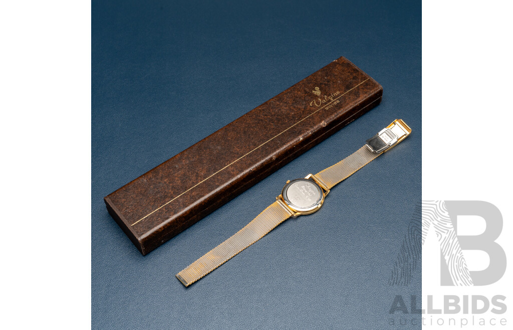 Vintage Valgine Watch in Original Presentation Box & (2) Vintage Guess Watches