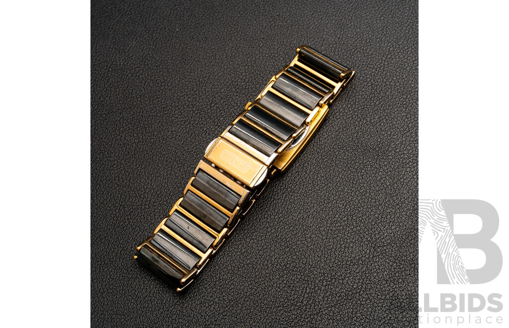 Rado Dia Star Ladies Watch, 160.0281.3N, Black/gold Tone Ceramic