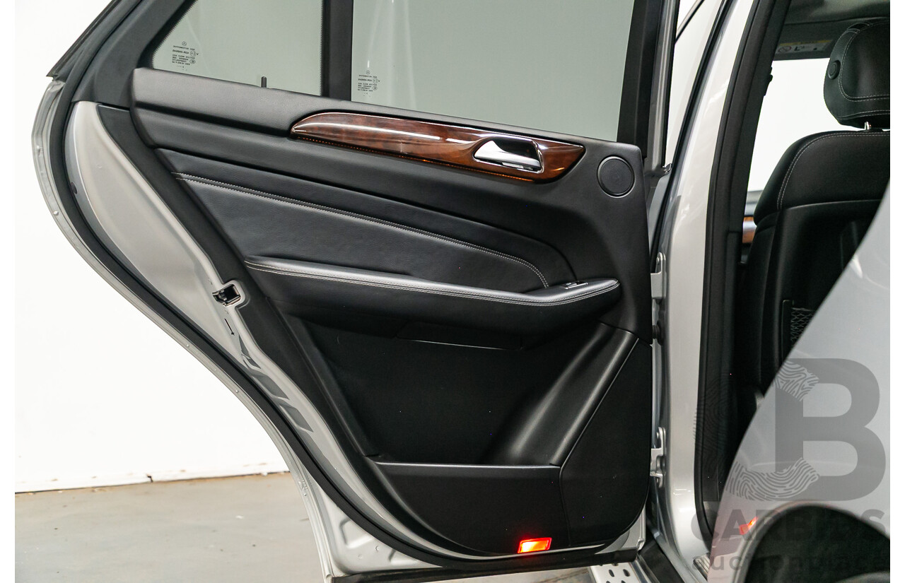 3/2014 Mercedes Benz ML 400 (4x4) AMG Sports Pack 166 MY14 4d Wagon Iridium Silver Metallic Twin Turbo V6 3.0L