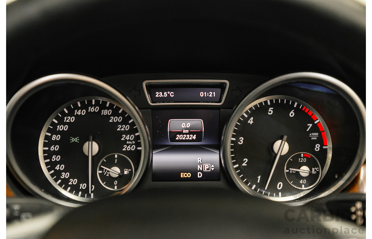 3/2014 Mercedes Benz ML 400 (4x4) AMG Sports Pack 166 MY14 4d Wagon Iridium Silver Metallic Twin Turbo V6 3.0L