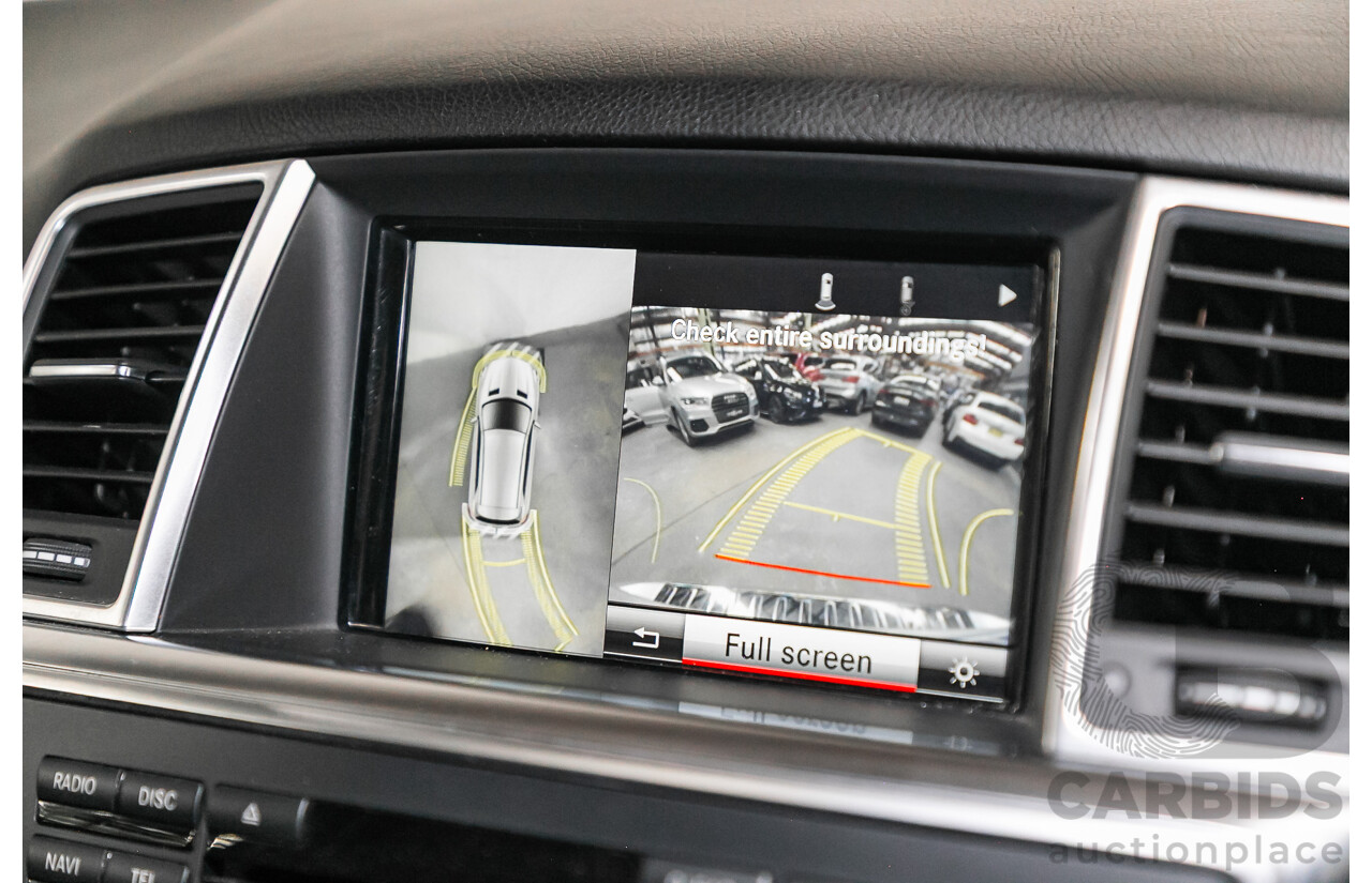 3/2014 Mercedes Benz ML 400 (4x4) AMG Sports Pack 166 MY14 4d Wagon Iridium Silver Metallic Twin Turbo V6 3.0L