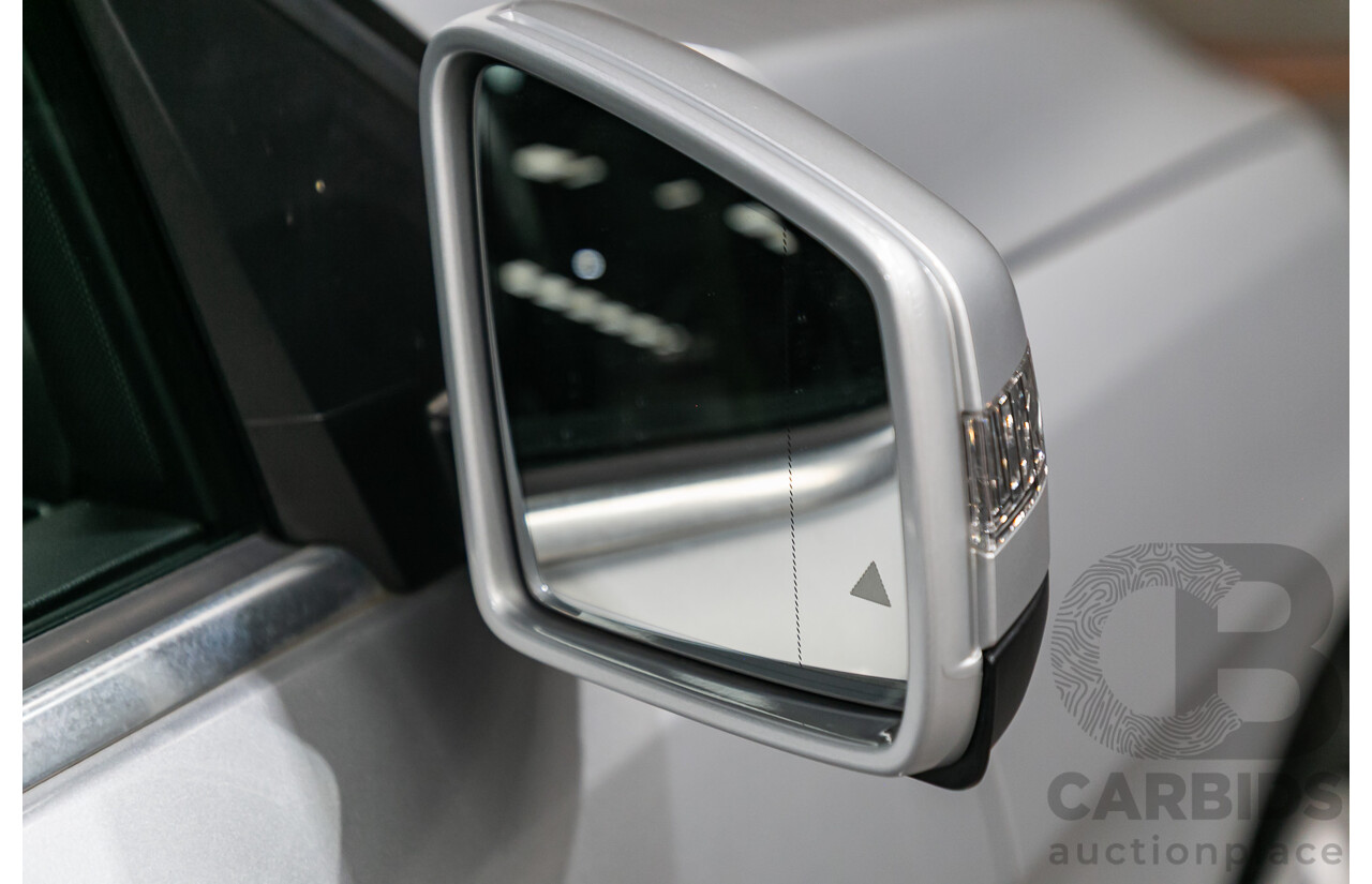 3/2014 Mercedes Benz ML 400 (4x4) AMG Sports Pack 166 MY14 4d Wagon Iridium Silver Metallic Twin Turbo V6 3.0L