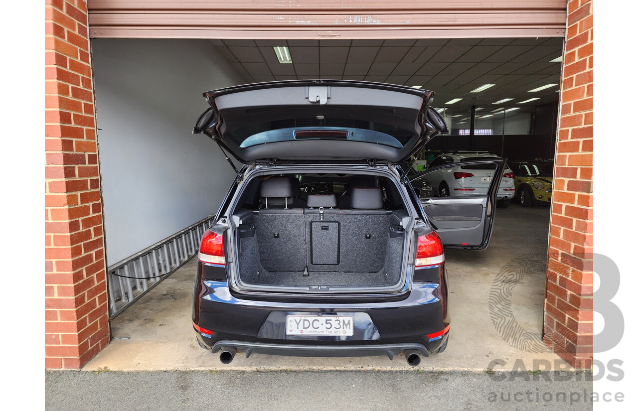 10/2009 Volkswagen Golf GTi 1K MY10 3d Hatchback Black 2.0L