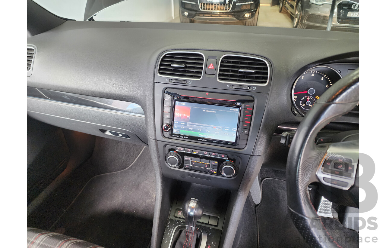 10/2009 Volkswagen Golf GTi 1K MY10 3d Hatchback Black 2.0L