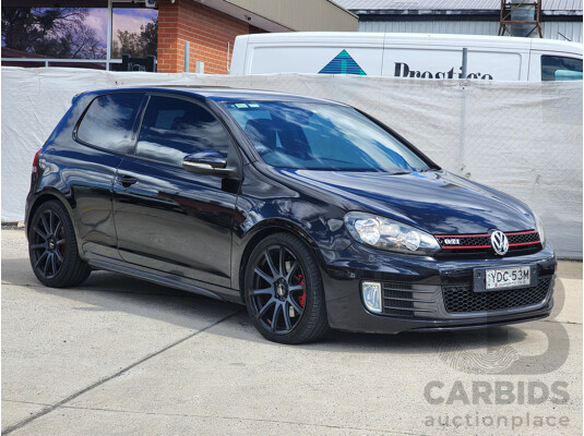 10/2009 Volkswagen Golf GTi 1K MY10 3d Hatchback Black 2.0L