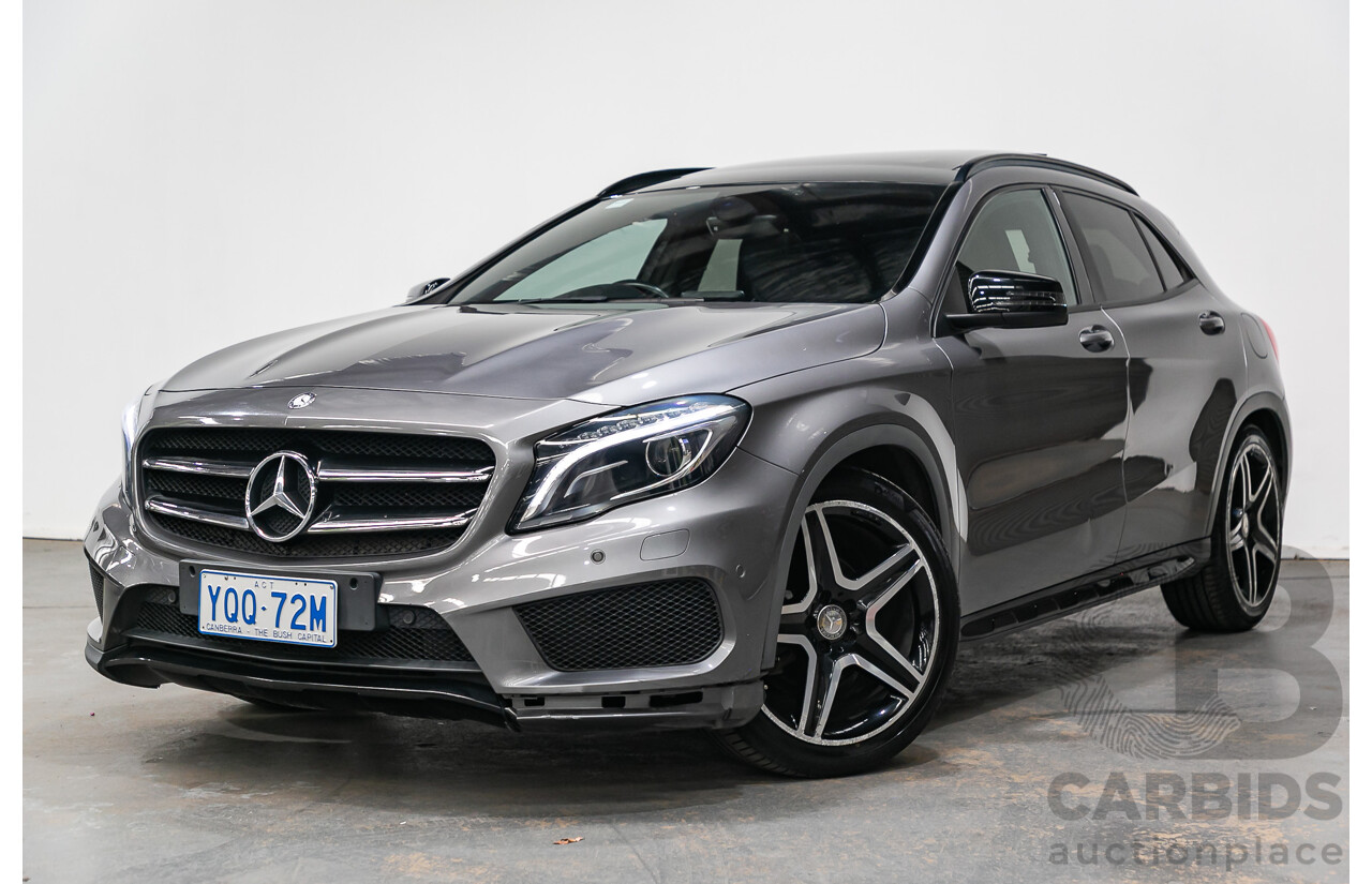 Mercedes-Benz GLA200 CDI AMG Pack X156 MY15 4D Wagon Mountain Grey Metallic Turbo Diesel 2.1L