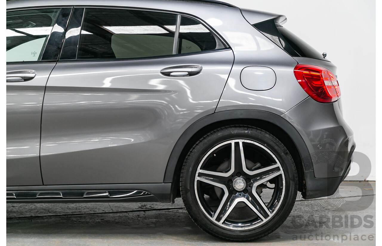Mercedes-Benz GLA200 CDI AMG Pack X156 MY15 4D Wagon Mountain Grey Metallic Turbo Diesel 2.1L