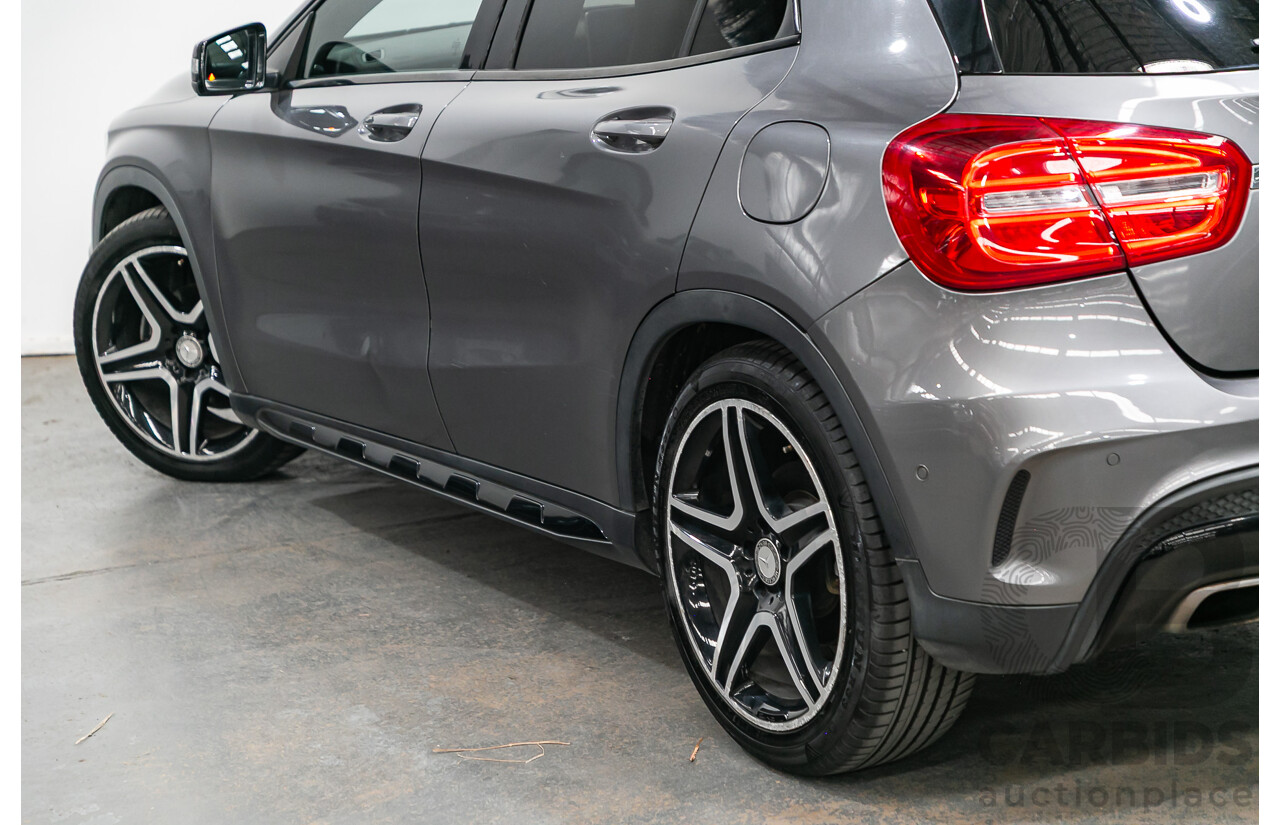 Mercedes-Benz GLA200 CDI AMG Pack X156 MY15 4D Wagon Mountain Grey Metallic Turbo Diesel 2.1L